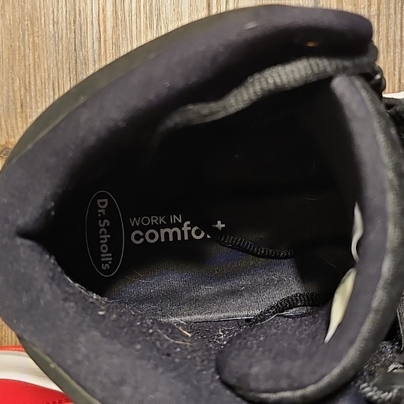 Nike Air Jordan Black and Red Hitop Sneakers Sz 13 - Picture 2 of 6